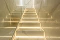 Modern stairs in a modern office building. Interior design and architecture concept. Royalty Free Stock Photo