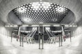 Modern station interior