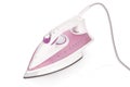 Modern steam flat iron isolated Royalty Free Stock Photo