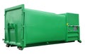 Modern steel green container