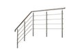 Modern steel handrails.