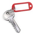 Key, Keyring and Tag. Royalty Free Stock Photo