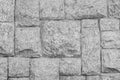 Modern stone Brick Wall Surfaced Royalty Free Stock Photo