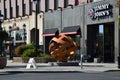 Modern Street Art in Downtown Yakima, Washington