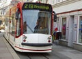 Modern Streetcar in Erfurt,Germany