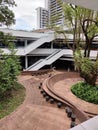 modern structure of NUS in Singapore