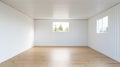 Modern Studio Light Design: Empty Bedroom And Living Room In One Container