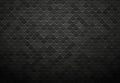 Abstract black metal tile background