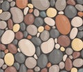 Modern style close up round stone background wallpaper vector illustration Royalty Free Stock Photo