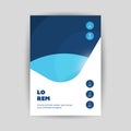 Modern Style Cover Design for Your Business - Applicable for Reports, Presentations, Placards, Posters, Flyers Royalty Free Stock Photo