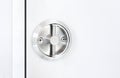 Modern style door handle Royalty Free Stock Photo