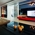 Modern style room decorated
