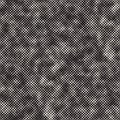 Modern Stylish Halftone Texture. Endless Abstract Background With Random Circles. Vector Seamless Mosaic Pattern. Royalty Free Stock Photo