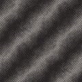 Modern Stylish Halftone Texture. Endless Abstract Background With Random Circles. Vector Seamless Mosaic Pattern. Royalty Free Stock Photo