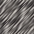 Modern Stylish Halftone Texture. Endless Abstract Background With Random Size Squares. Vector Seamless Chaotic Mosaic Pattern