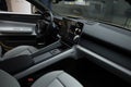 interior Polestar 4 upcoming all-electric SUV coupe by Polestar\'s futuristic cockpit, driving experience, Volv