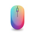 Vibrant Gradient Computer Mouse Icon Royalty Free Stock Photo