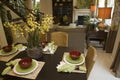 Modern tableware and decor.