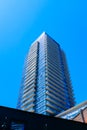 Modern tall apartment building Royalty Free Stock Photo