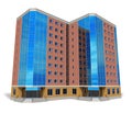 Modern tall business building