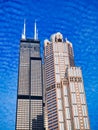 Modern Chicago Tall Towers, Illinois, USA