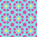 Tangled Lattice Pattern inspired by traditional arabic geometry