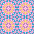 Tangled Lattice Pattern inspired by traditional arabic geometry