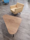 Modern tea coffe table and arm chair