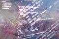 Modern tech. Innovative startup project.WWW software development. Mobile app developer. Innovative startup project Royalty Free Stock Photo