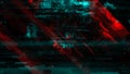 Modern technology background, cyber abstract digital glitch