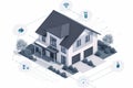 Modern technology enables smart surveillance cameras to perform secure network authentication and remote monitoring.