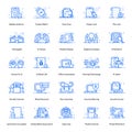 Modern Technology Flat Icons Pack
