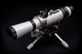 modern telescope with attached camera for astrophotography
