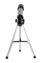 Modern telescope isolated Royalty Free Stock Photo
