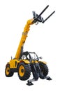 Modern telescopic handler , front view