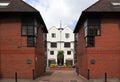 Modern Terraced Houses. London. UK Royalty Free Stock Photo