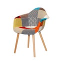 Modern textile chair