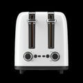 Modern Toaster in a Kitchen Setting With Two Slots for Toasting Bread Royalty Free Stock Photo