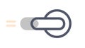 Modern Toggle Switch Icon for UI and Web Design Vector, vector design Generative AI Royalty Free Stock Photo