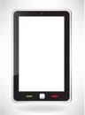 Modern touch screen phone Royalty Free Stock Photo