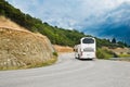 The modern tourist bus Royalty Free Stock Photo