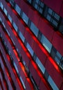 The modern tower named The Red Apple in Rotterdam.Europe.