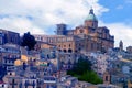 The modern town of Agrigento Sicily a few miles forom the valley of Temples