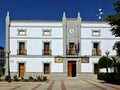 Modern town hall in Zalamela, Extremadura - Spain