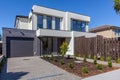 Modern townhouse building exterior in Australia. Royalty Free Stock Photo