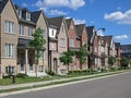 Modern townhouses