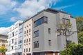 Modern townhouses seen in Berlin Royalty Free Stock Photo