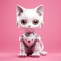 Modern toy robot cat Royalty Free Stock Photo