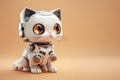 Modern toy robot cat Royalty Free Stock Photo