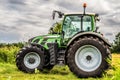 Tractor on field